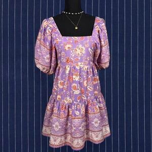 ❤️Band of the Free Purple Floral Dress❤️